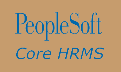 PeopleSoft Core HRMS Training